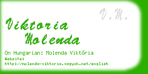 viktoria molenda business card